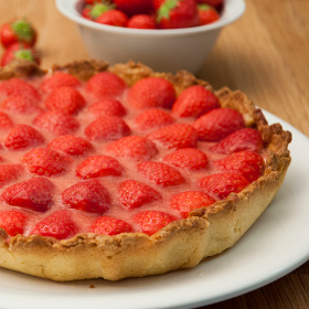 Erdbeer-Vanillecreme-Tarte